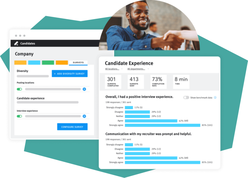 Screenshot of Lever's recruitment software for small businesses