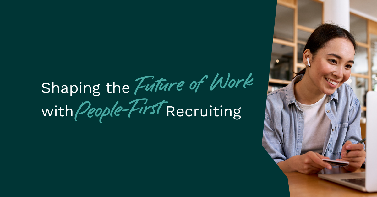 Shaping the future of work with people